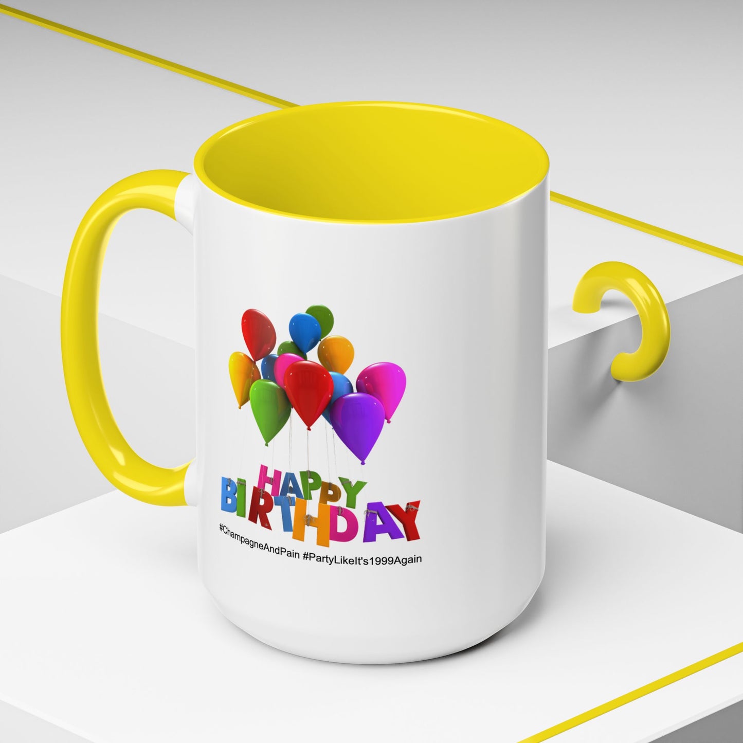 Birthday Mug- Champagne And Pain