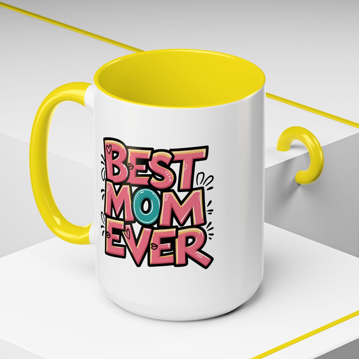 Mother's Day Mug - Best Mom Ever Graffiti