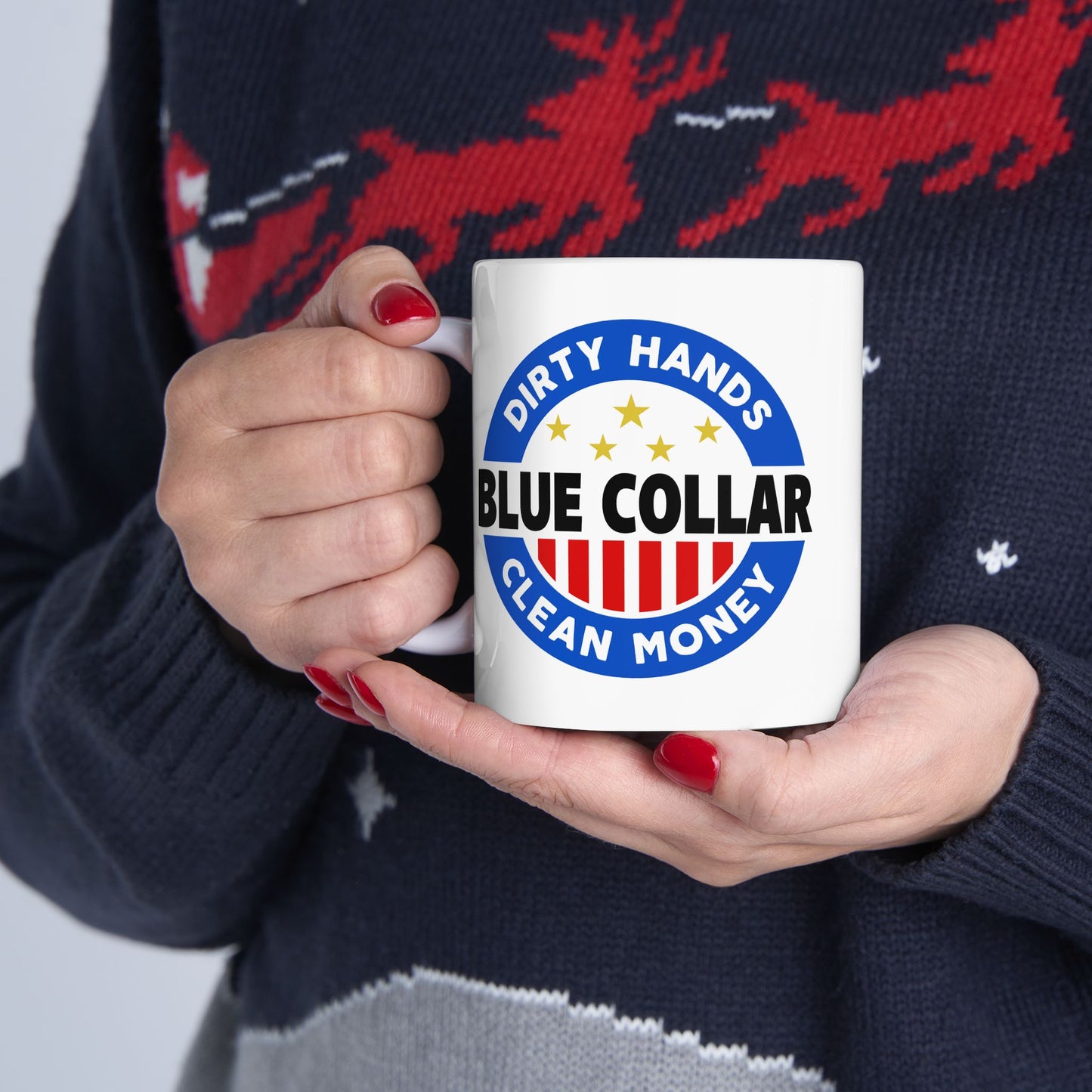 Humor Mug - Blue Collar