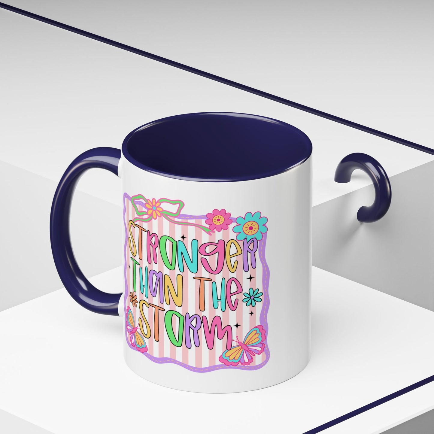 Motivation Mug - Stronger Than The Storm