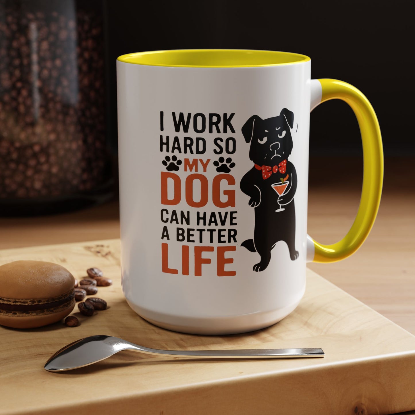 Animal Mug - I Work Hard So My Dog
