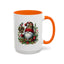 Christmas Mug - Red and Green Gnome