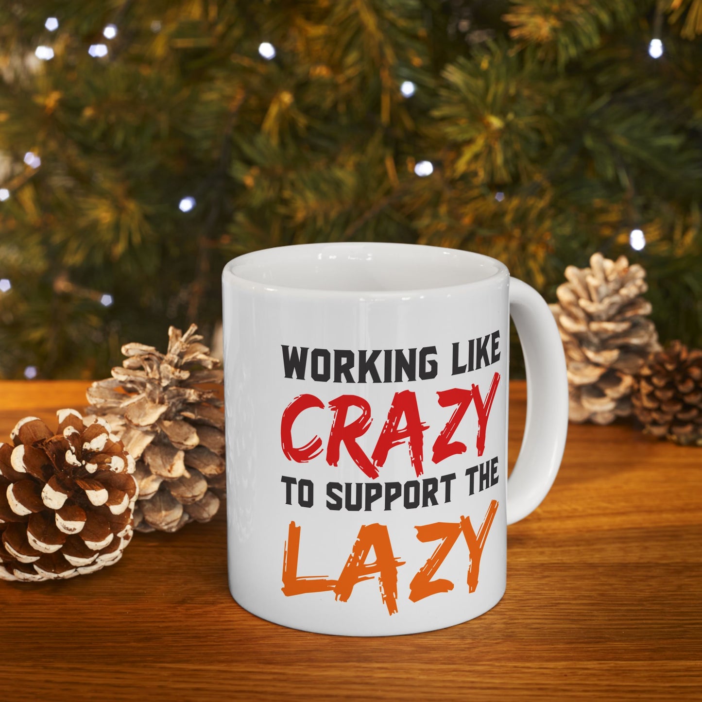 Office Mug - Working Like Crazy