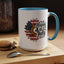 4th of July Mug - Happy 4th of July Sunflower USA Flag