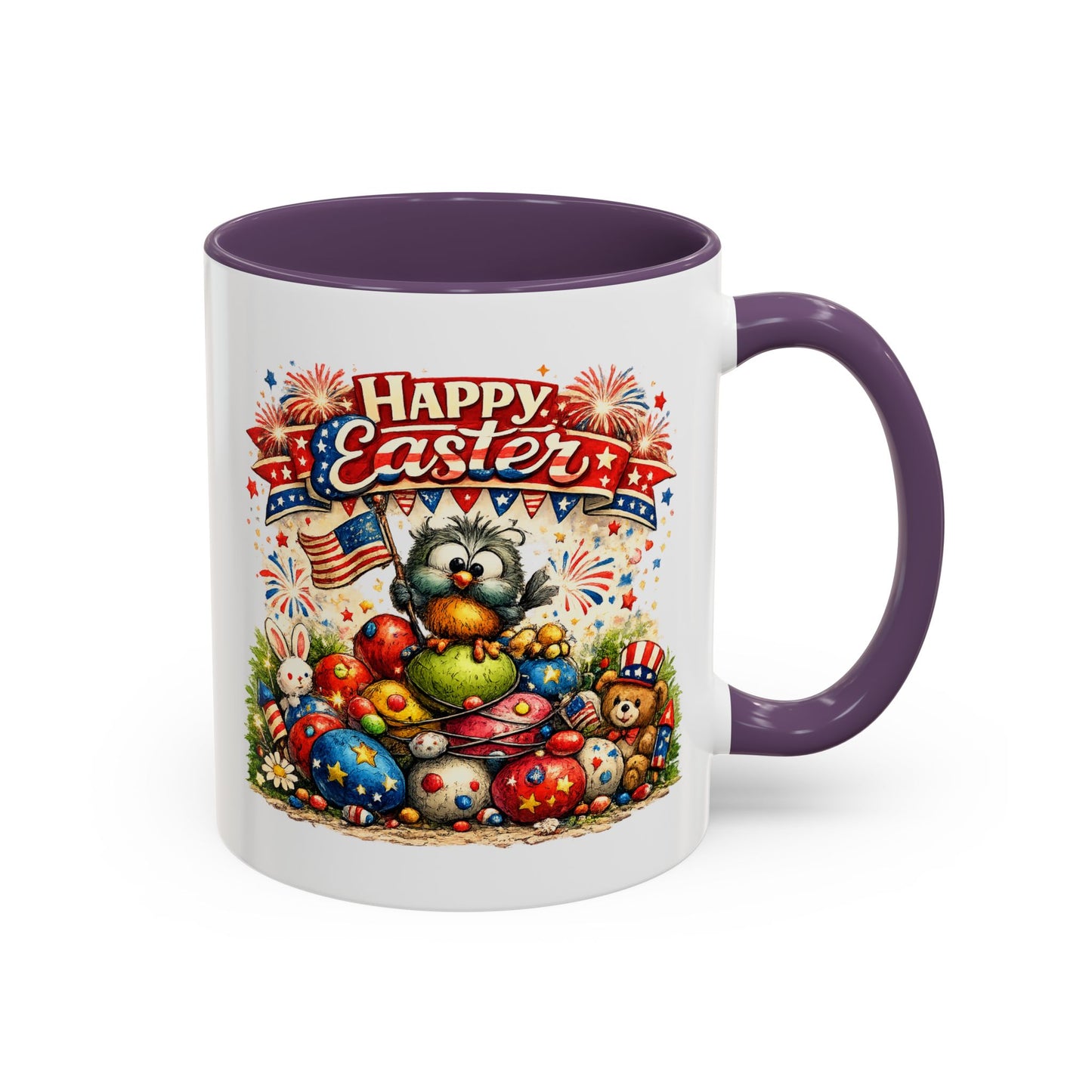Easter Mug - Patriotic Happy Easter