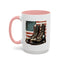 4th of July Mug - Fallen Soldier Boots Flag