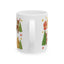 Chistmas Mug -  Reindeer Trees and House Wrap