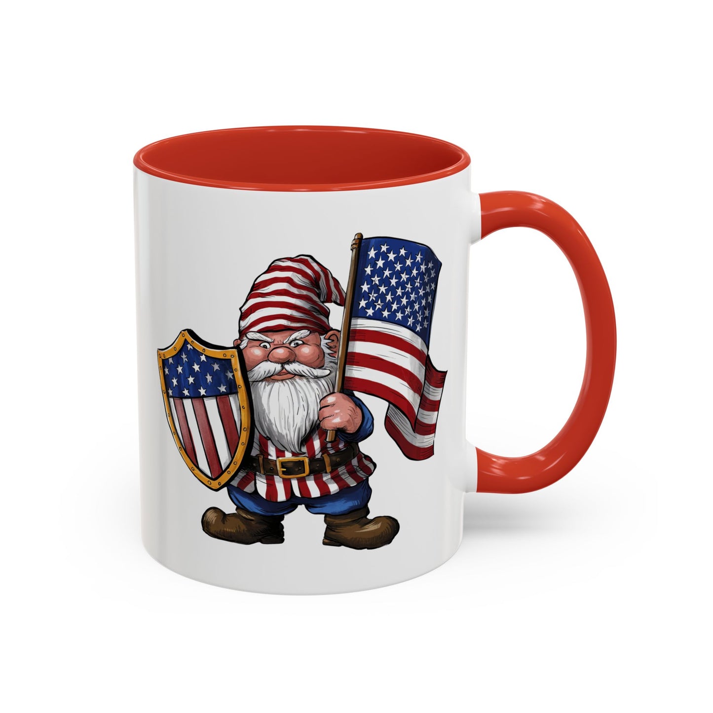 4th of July Mug - American Gnome 5