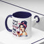 Humor Mug - I'm Made Out of Glitter Wine and Anxiety