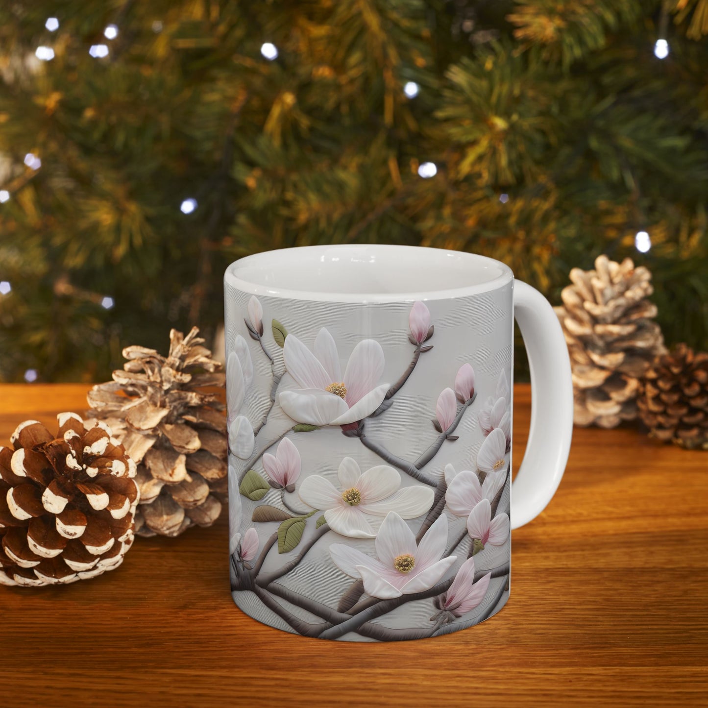 Artistic Mug - Felted Flower 2