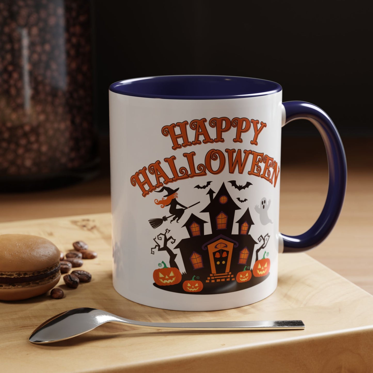 Halloween Mug - Happy Halloween Ghost House