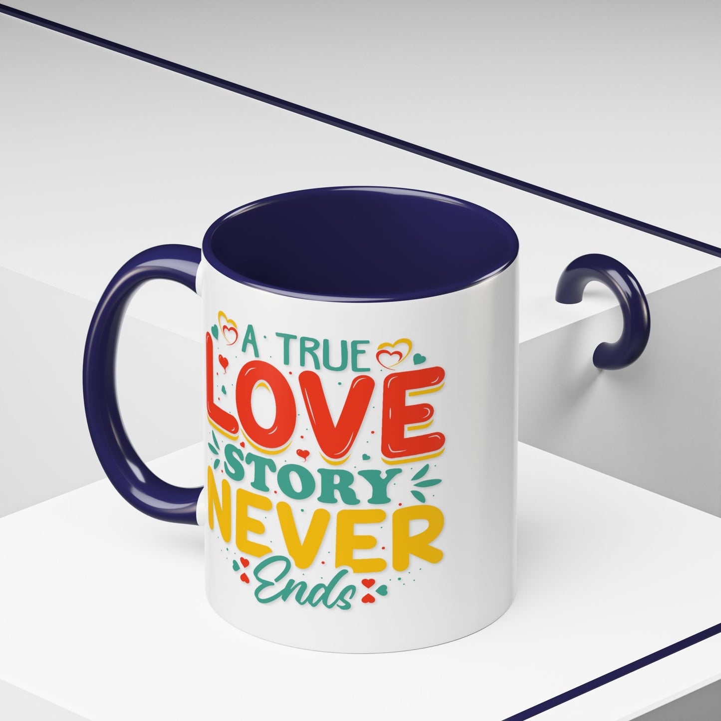 Anniversary Mug - A true Love Story Never Ends