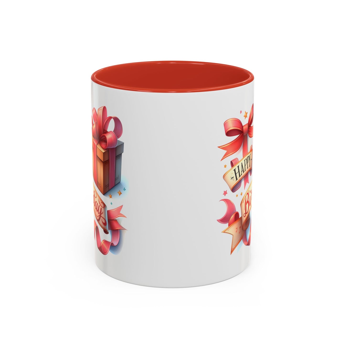Birthday Mug - Present Ribbon