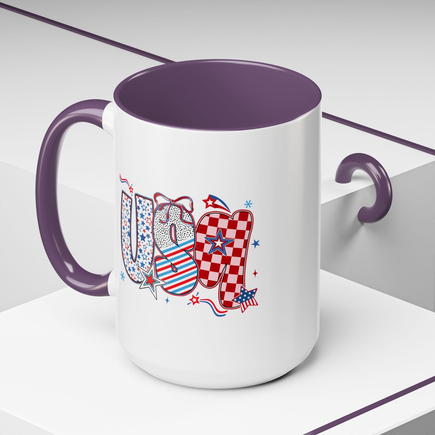 4th of July Mug - USA Coquette