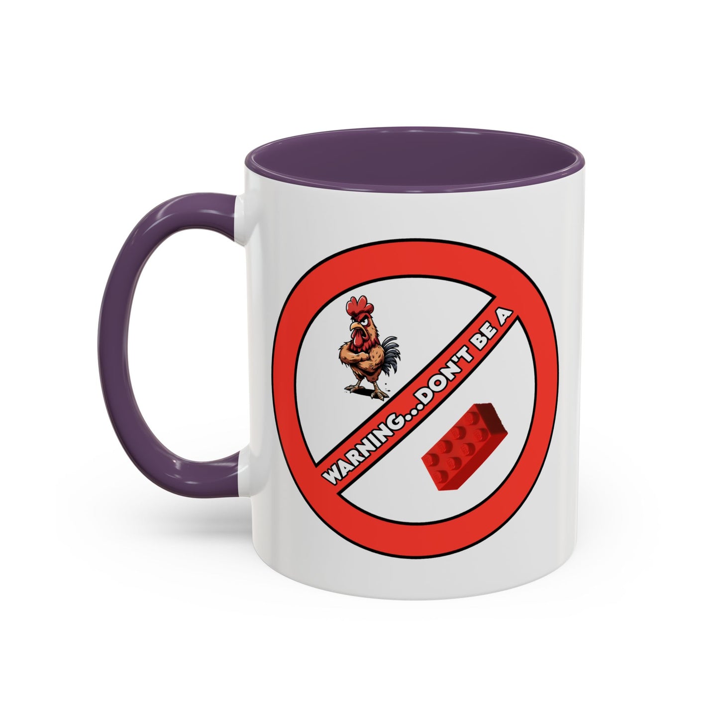 Adult Mug - Warning Don't Be A Cock Blocker