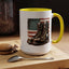 4th of July Mug - Fallen Soldier Boots Flag