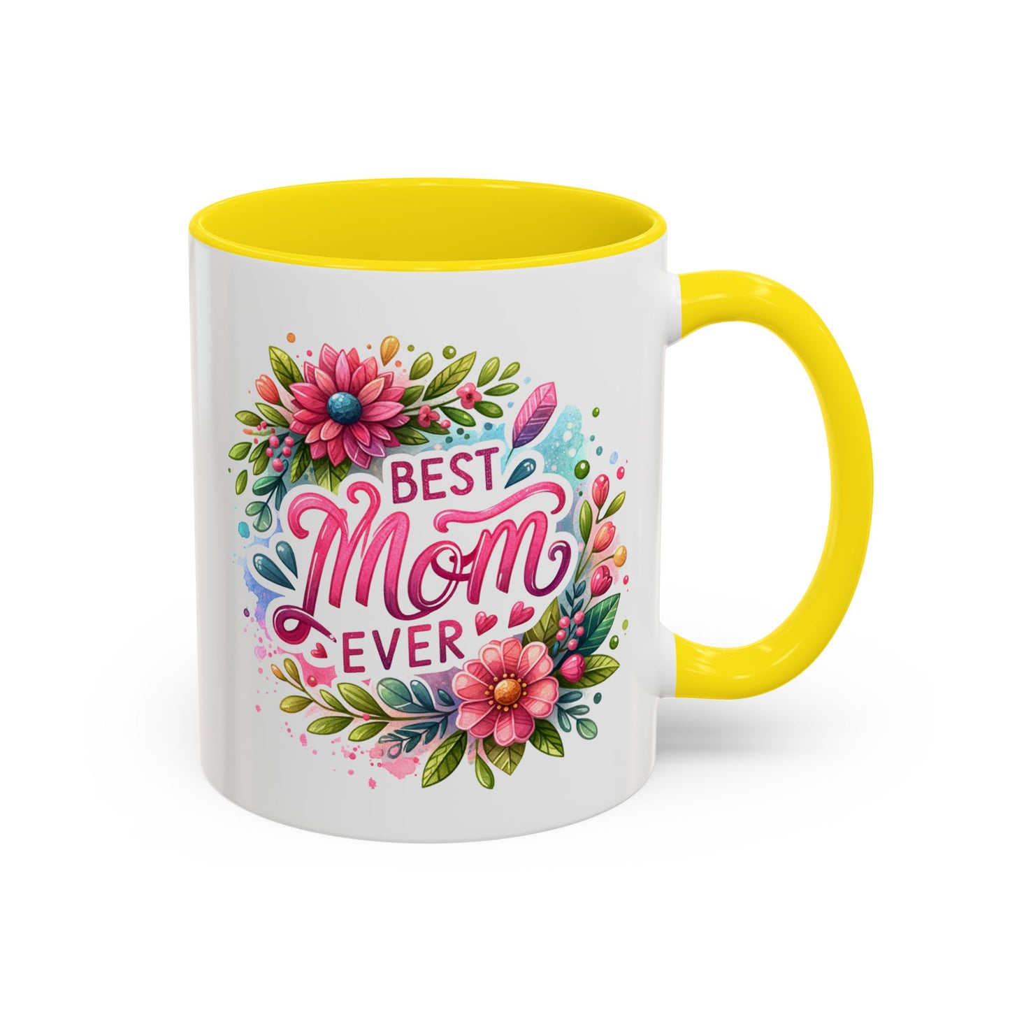 Mother's Day Mug - Best Mom Ever Floral
