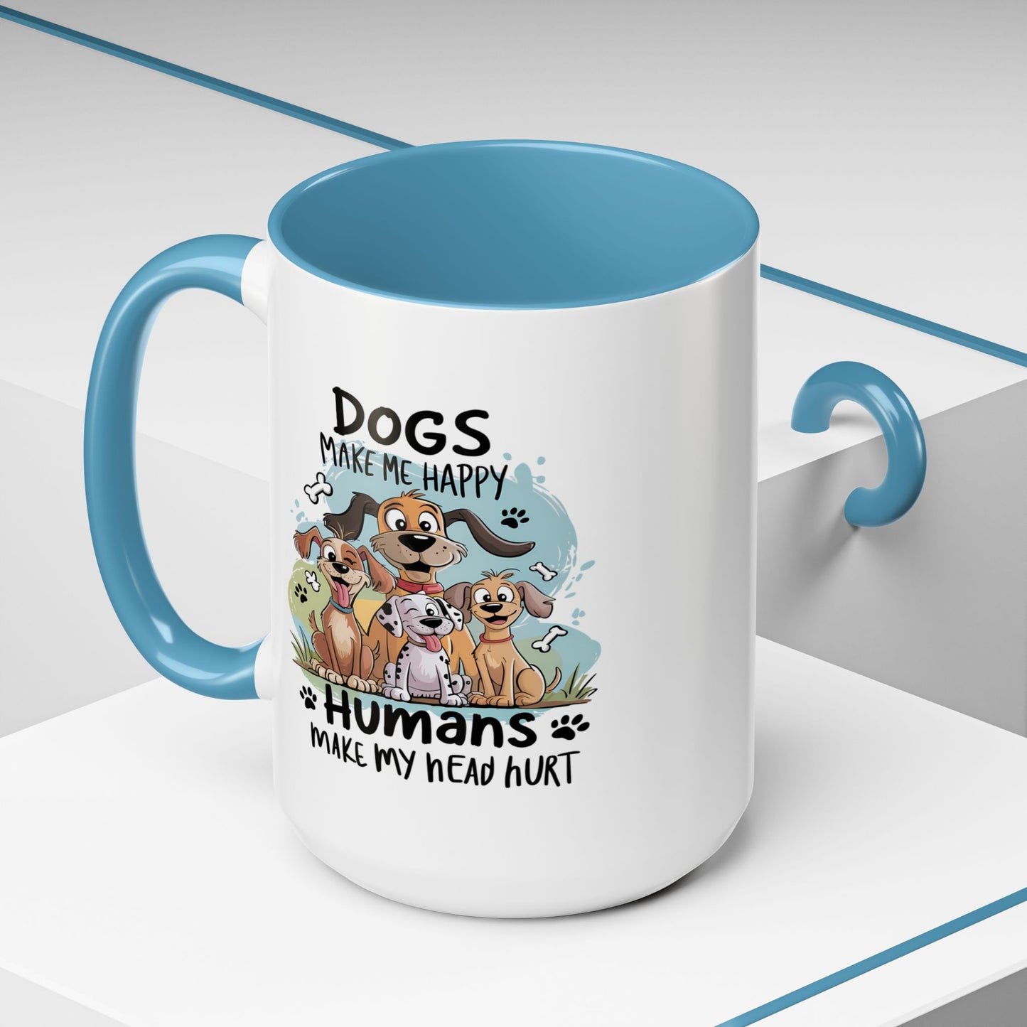 Animal Mug - Dogs Make Me Happy