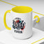 Father's Day Mug - Best Dad Ever Basketball