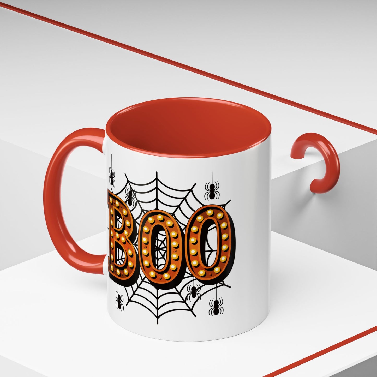 Halloween Mug - Boo Spider Web
