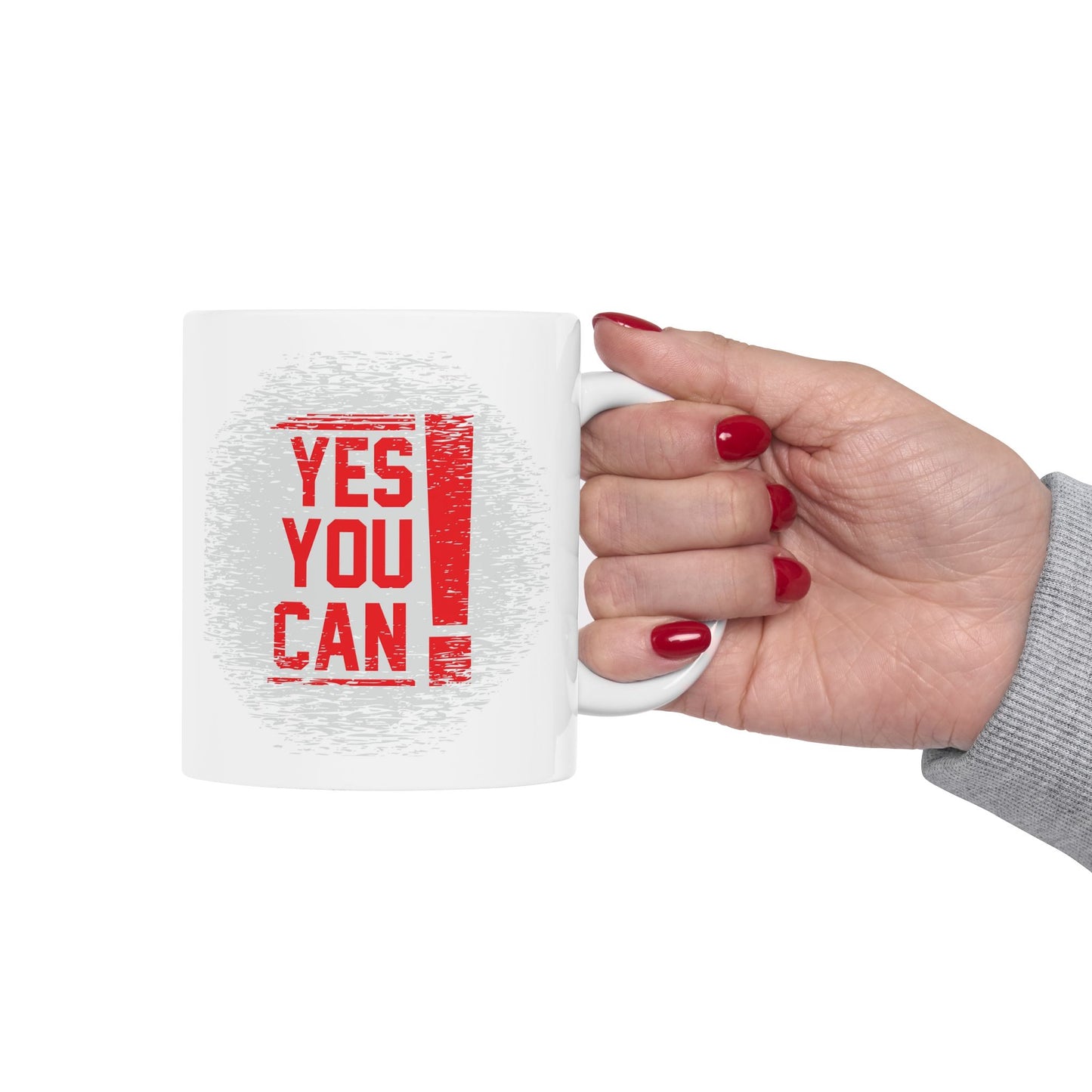 Motivation Mug - Yes You Can Exclamation
