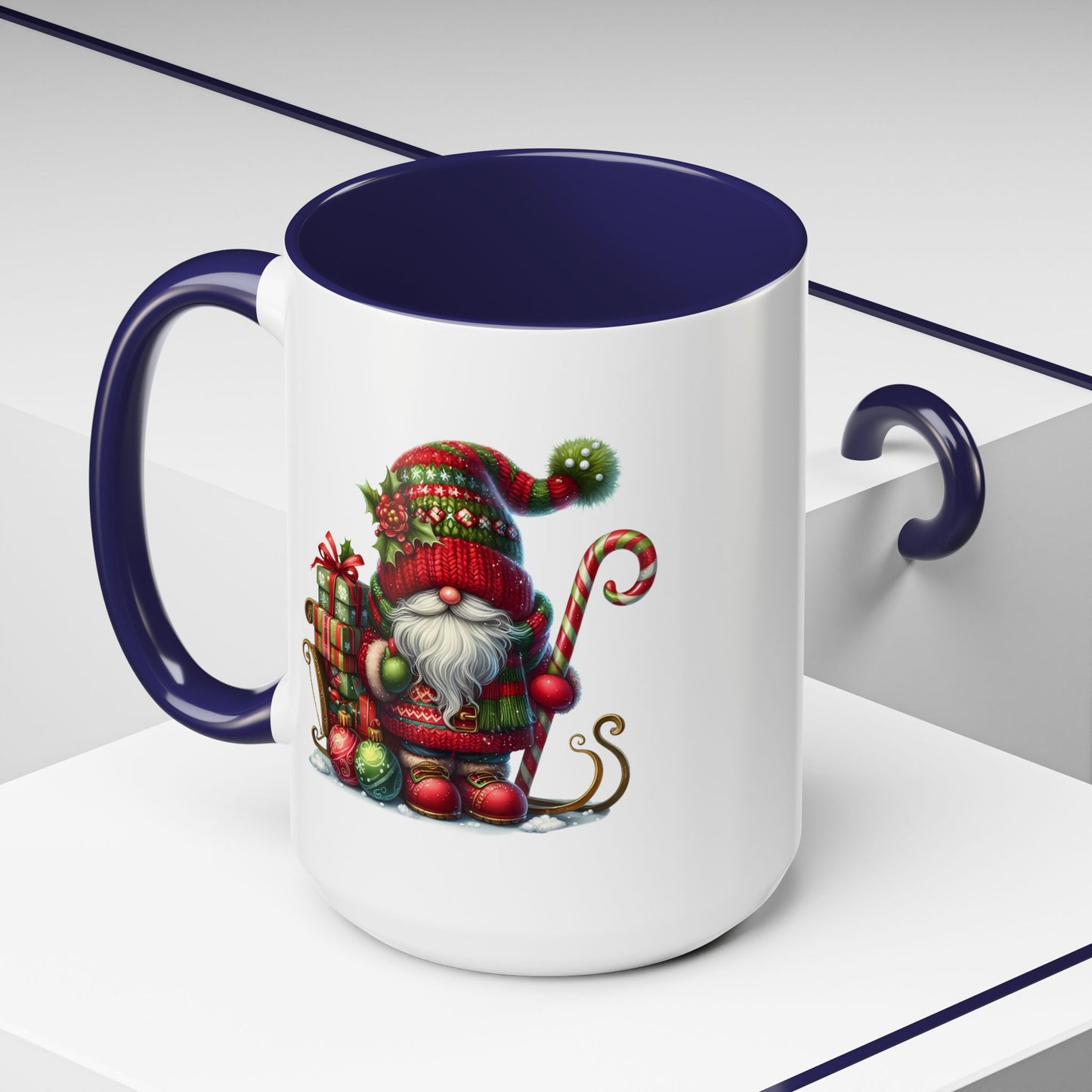 Christmas Mug - Gnome Sleigh