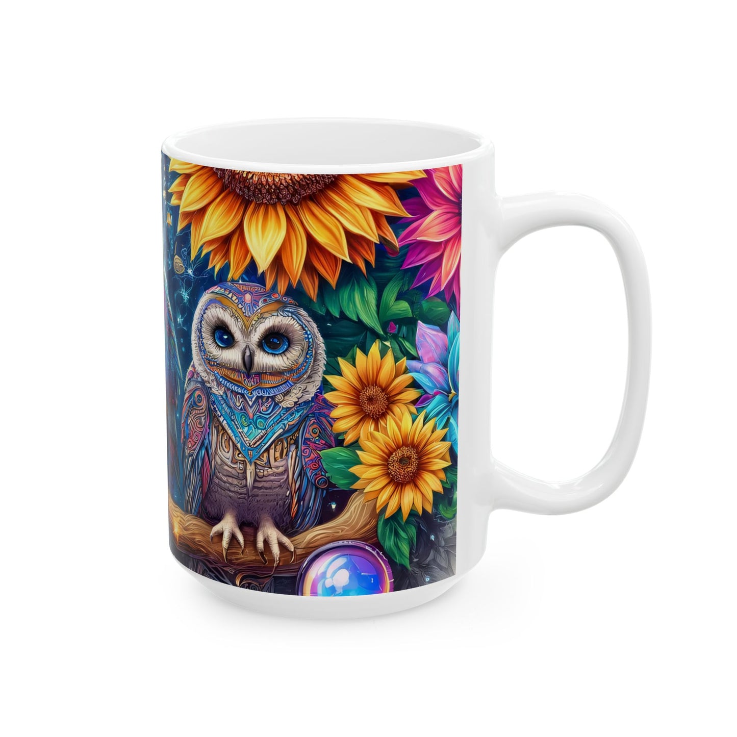 Artistic Mug - Majestic Owls