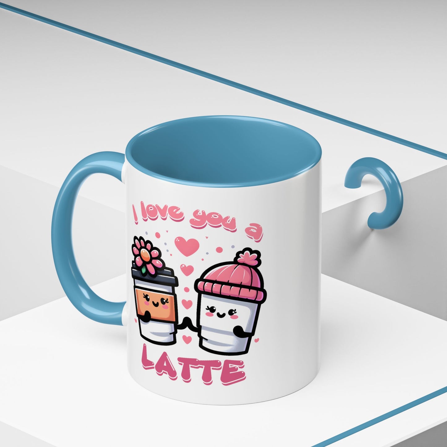 Anniversary Mug - I Love You a Latte Cute