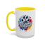 Animal Mug - Best Dog Dad Ever Paw