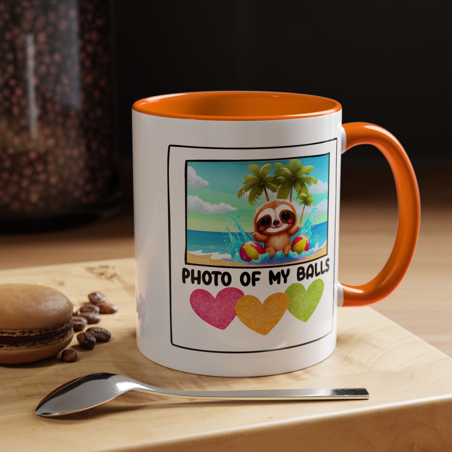 Adult Mug - Photo of My Balls
