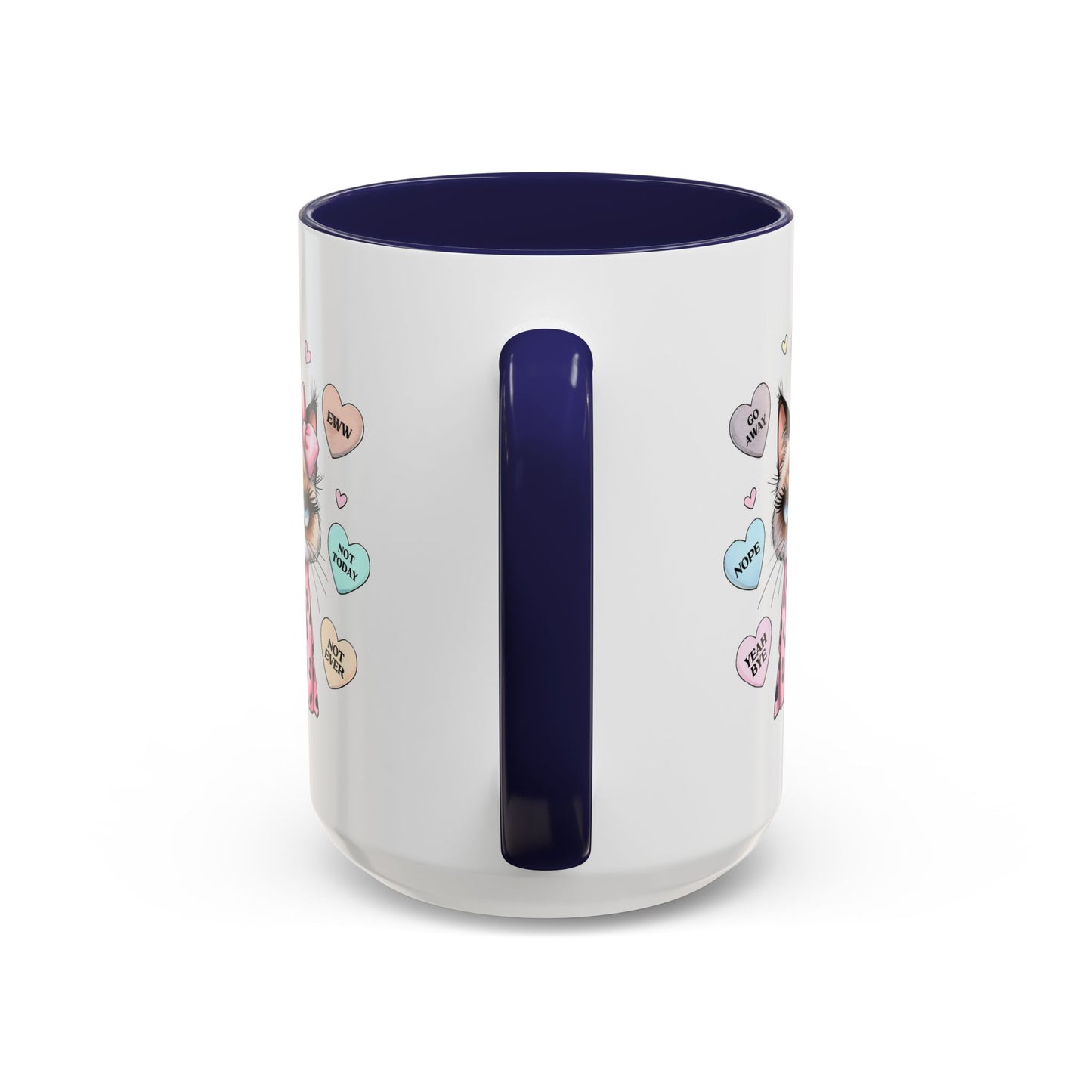 Animal Mug - Conversation Hearts