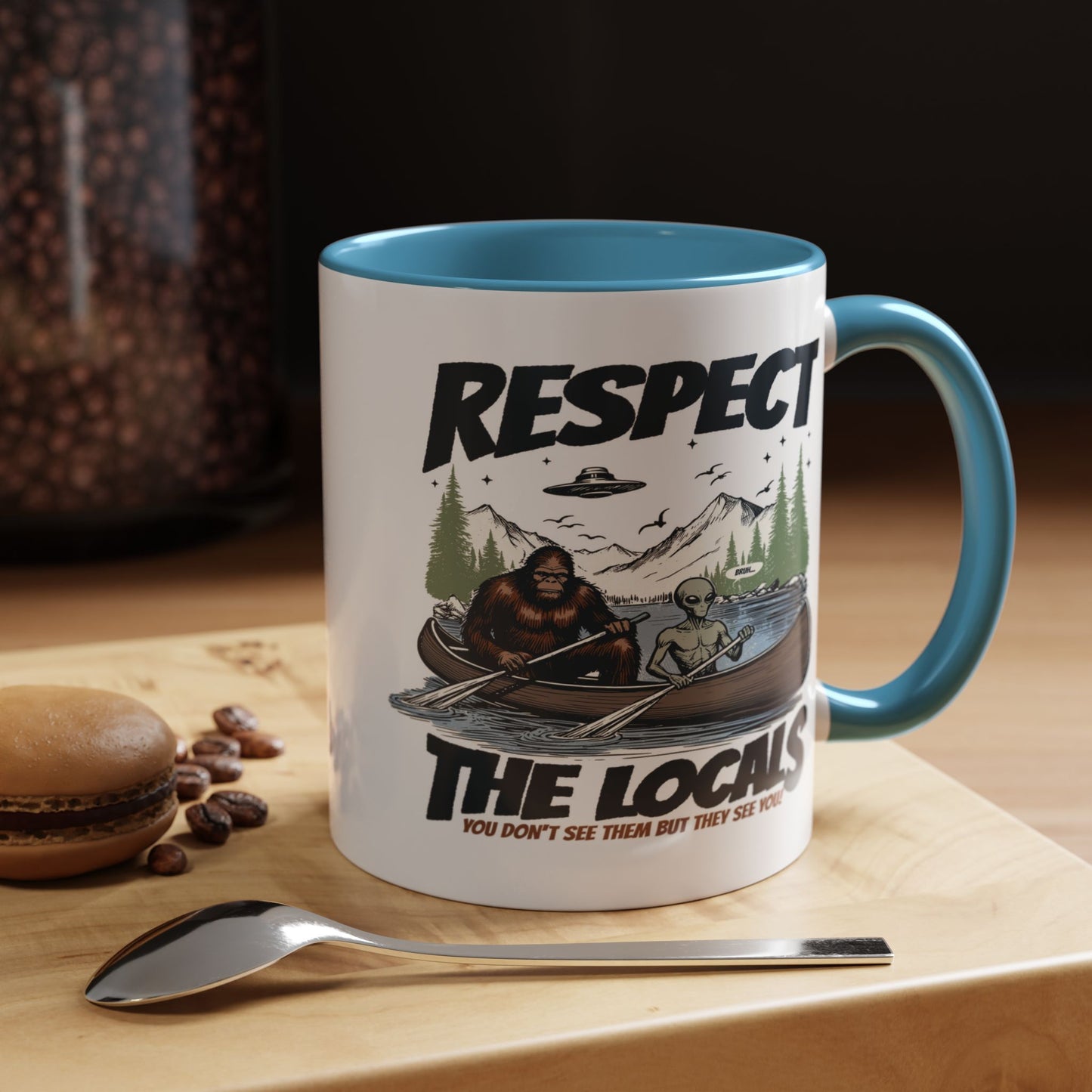 Alien Mug - Respect The Locals