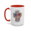 4th of July Mug - Christian Cross Bow