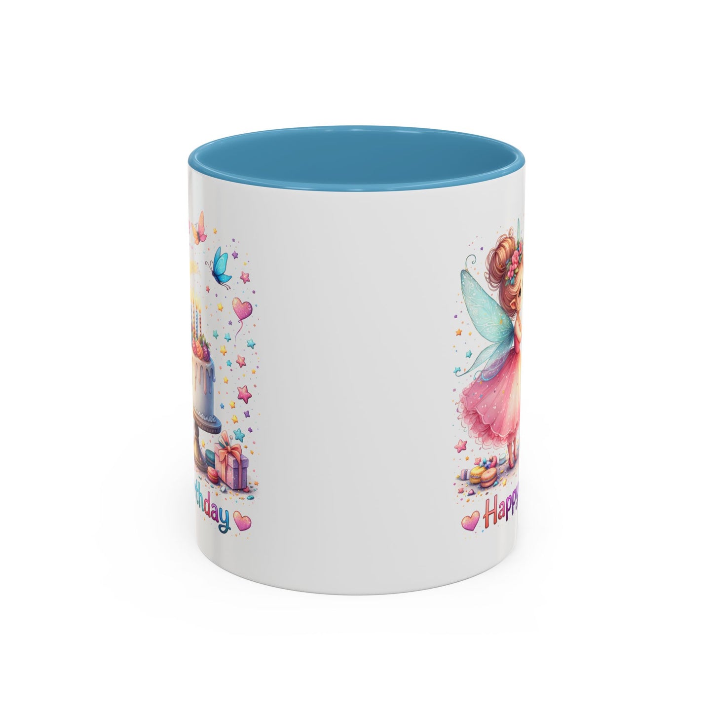 Birthday Mug - Fairy Butterflies