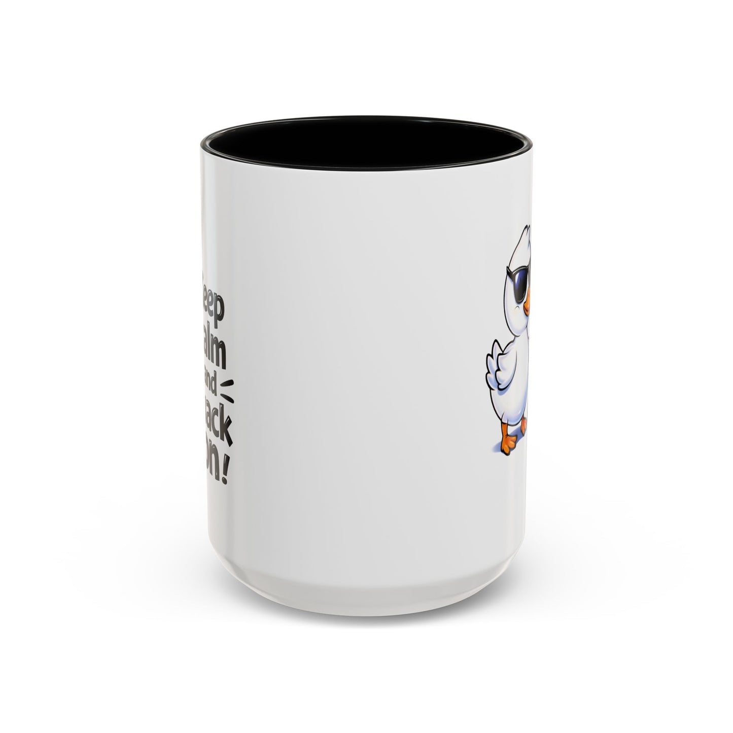 Wellness Mug - Keep Calm And Quack On