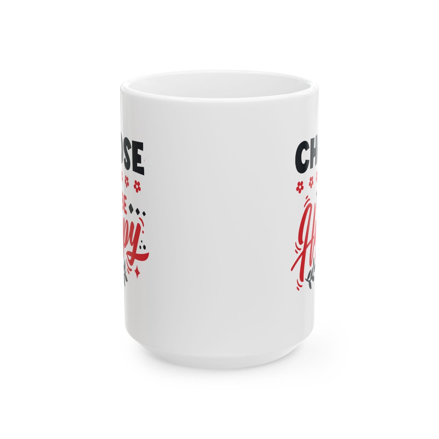 Wellness Mug - Choose To Be Happy Smiley