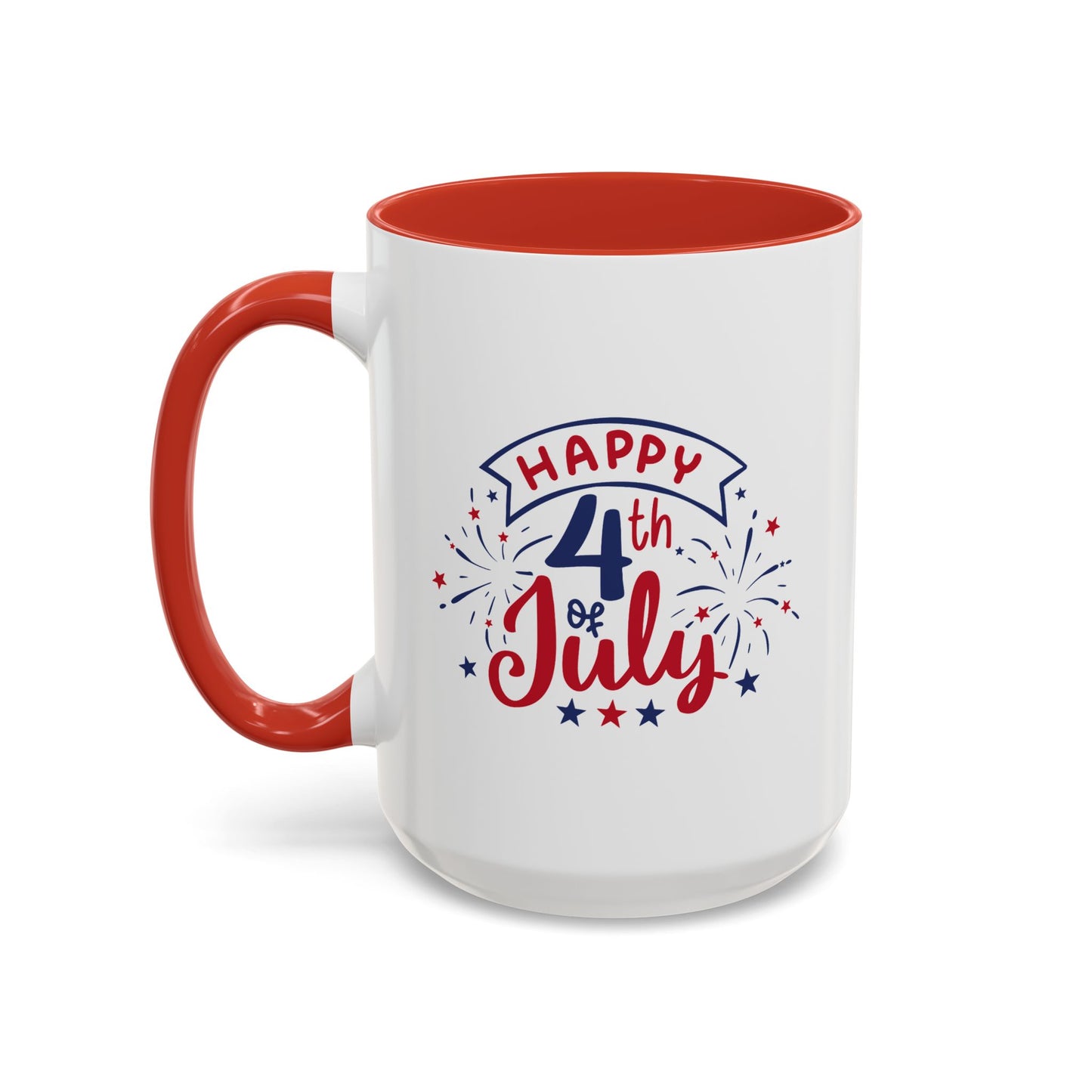 4th of July Mug - Happy 4th of July Fireworks