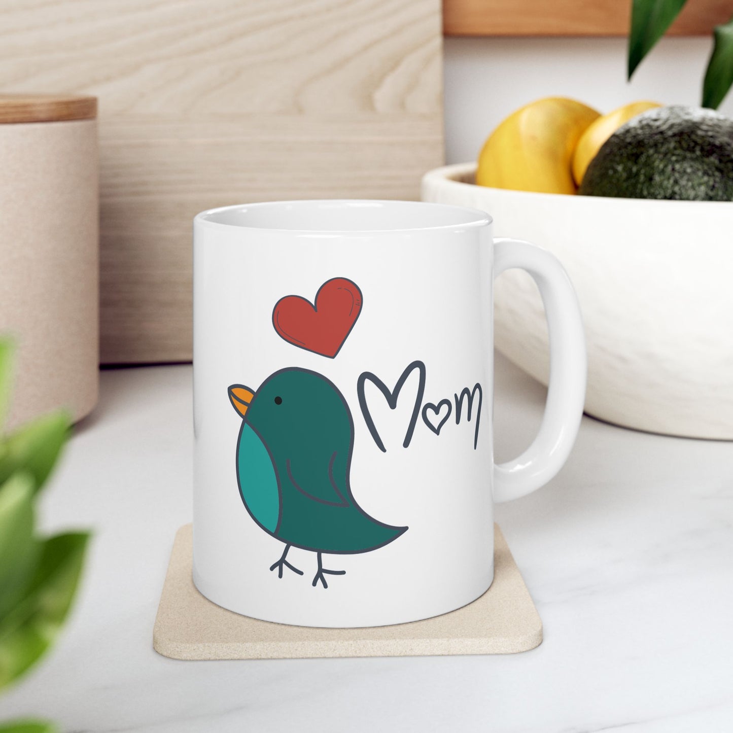 Mother's Day Mug - Mom Love Bird