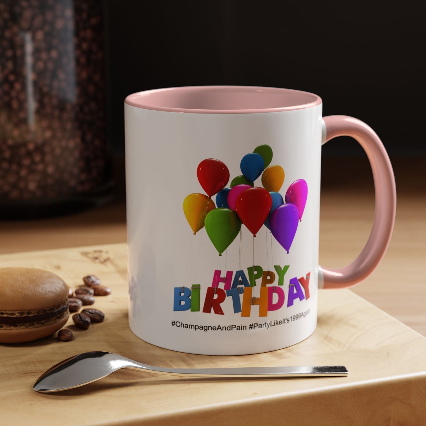 Birthday Mug- Champagne And Pain