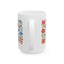 4th of July Mug - America Land of the Free Floral