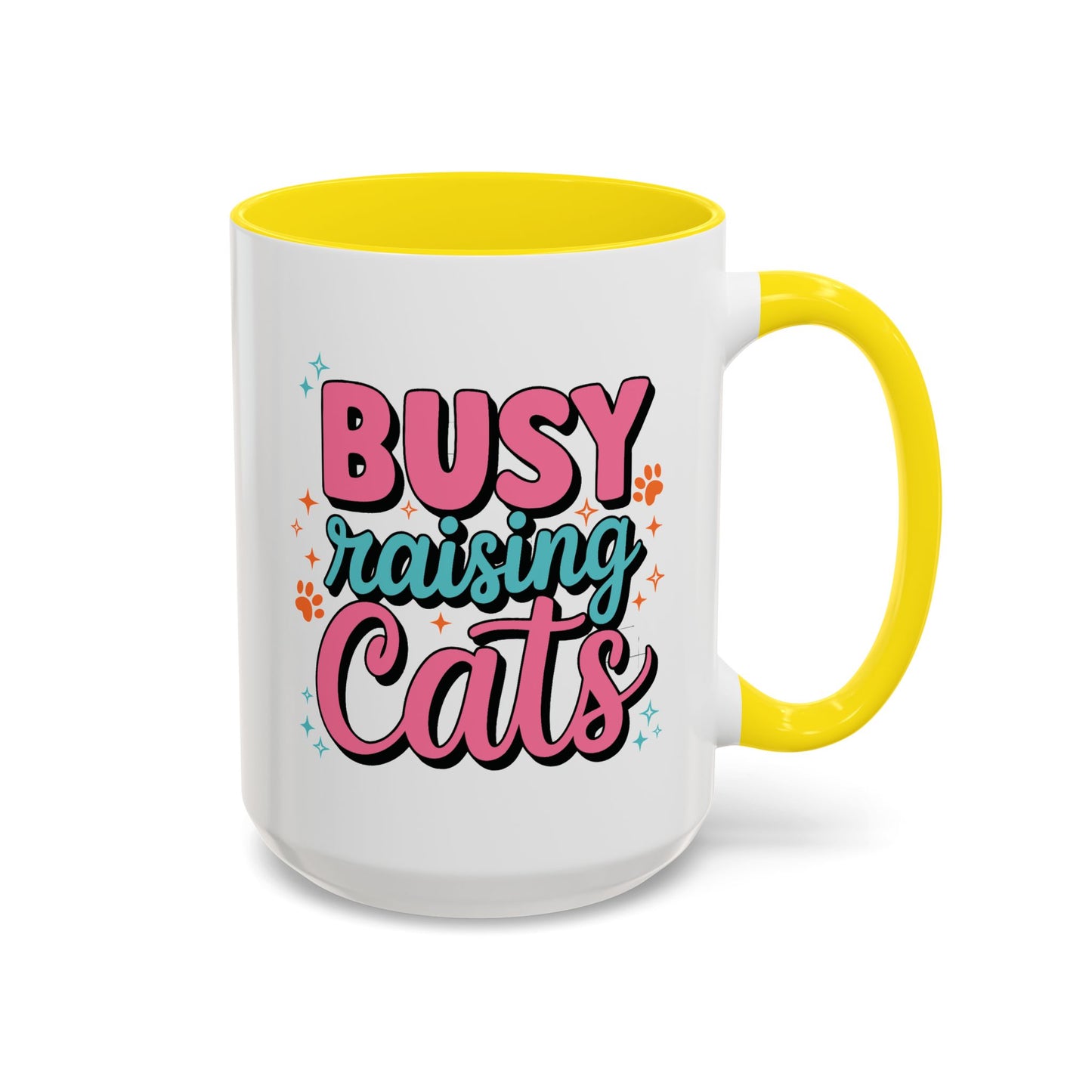 Animal Mug - Busy Raising Cats