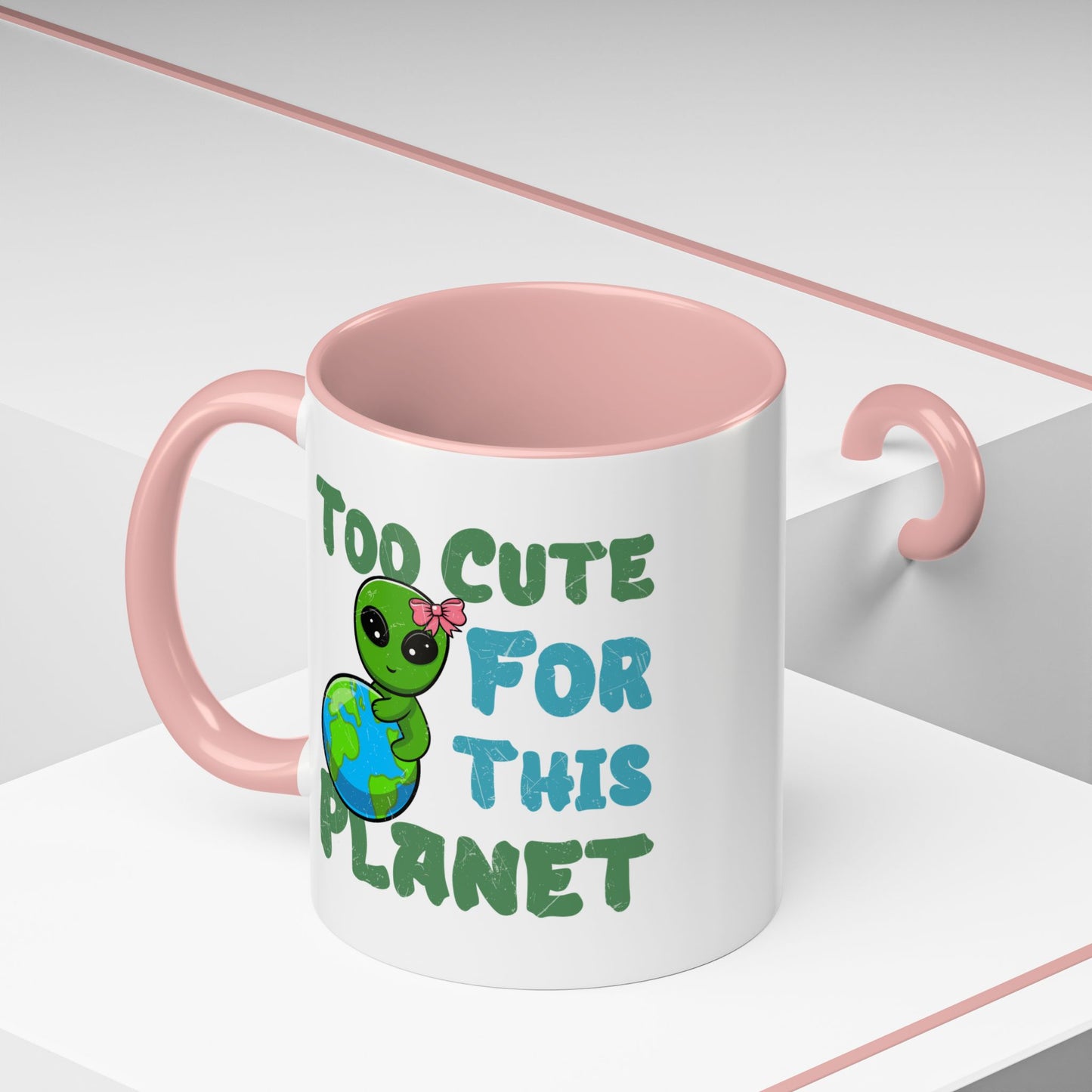 Alien Mug - Too Cute For This Planet