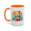 Mother's Day Mug - Mom Cat Red Heart