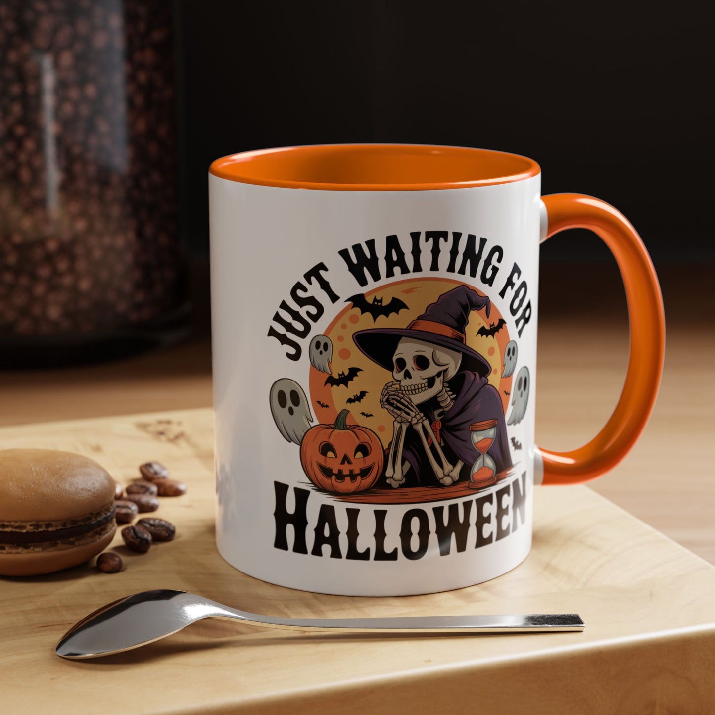 Halloween Mug - Just Waiting For Halloween