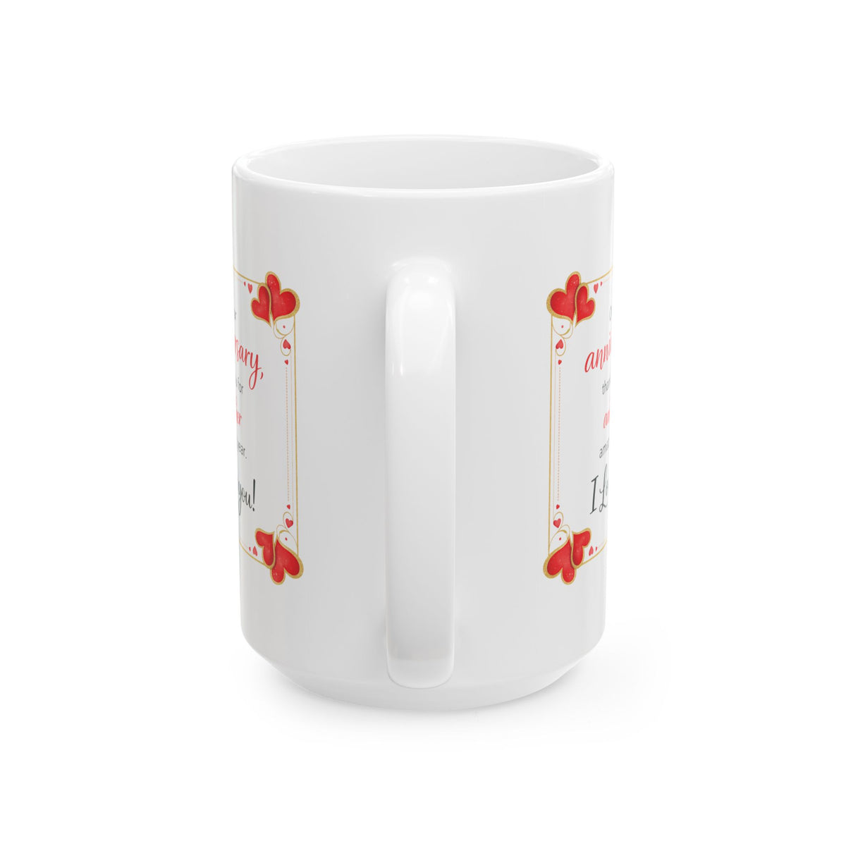 Anniversary Mug - On Our Anniversary