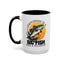Adventure Mug - Happiness Is A Big Fish