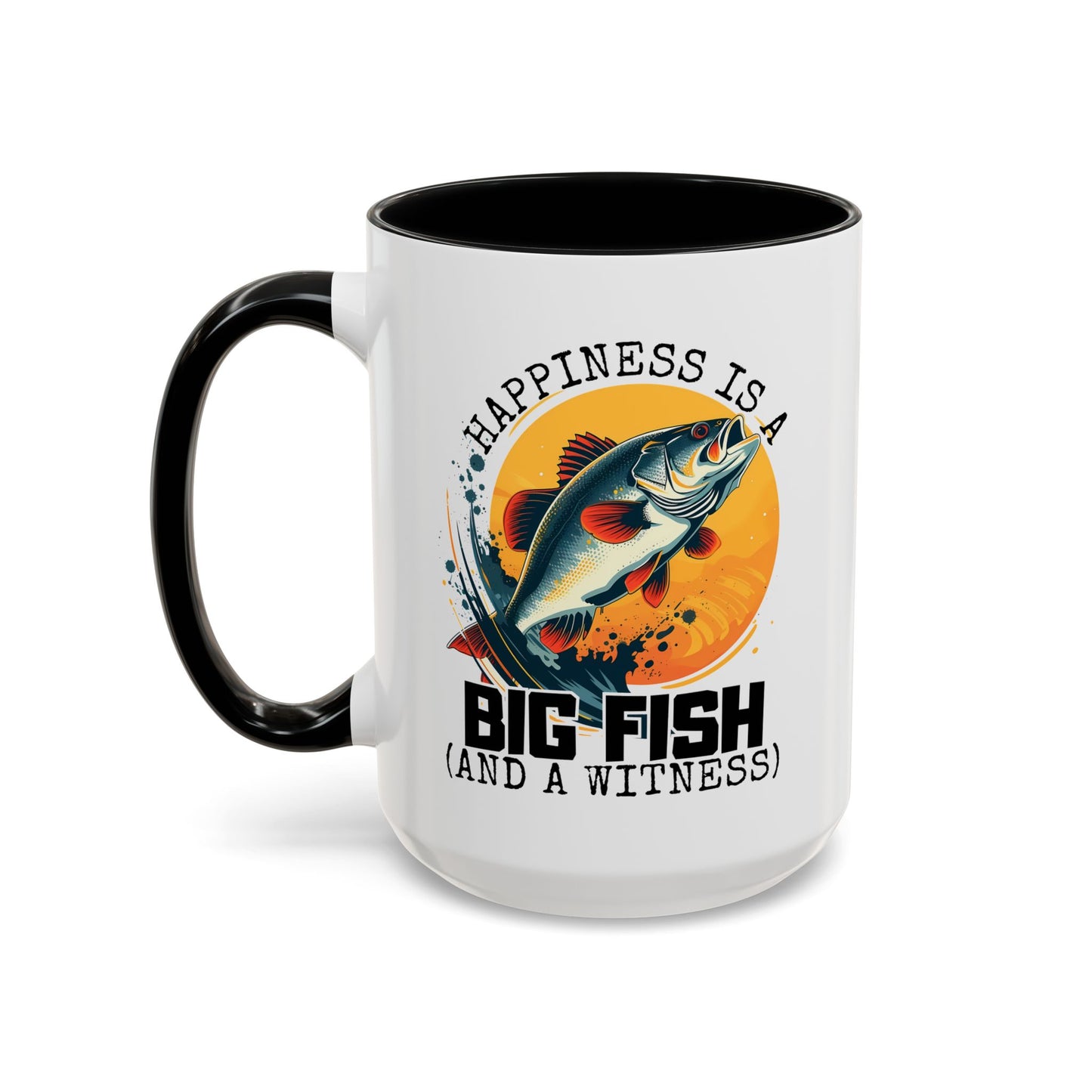 Adventure Mug - Happiness Is A Big Fish