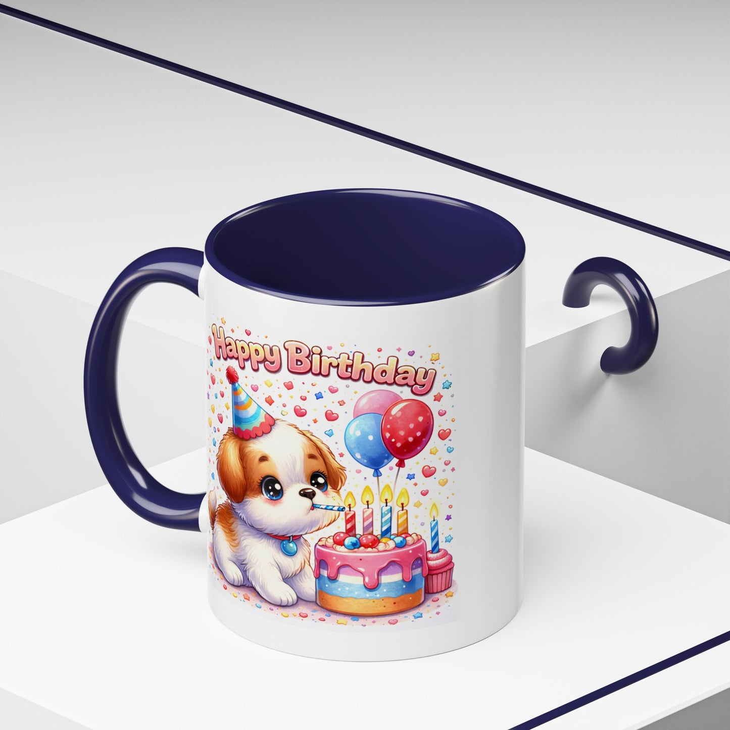 Birthday Mug - Puppy Cake