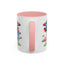 Alien Mug - Multicoloured Cow