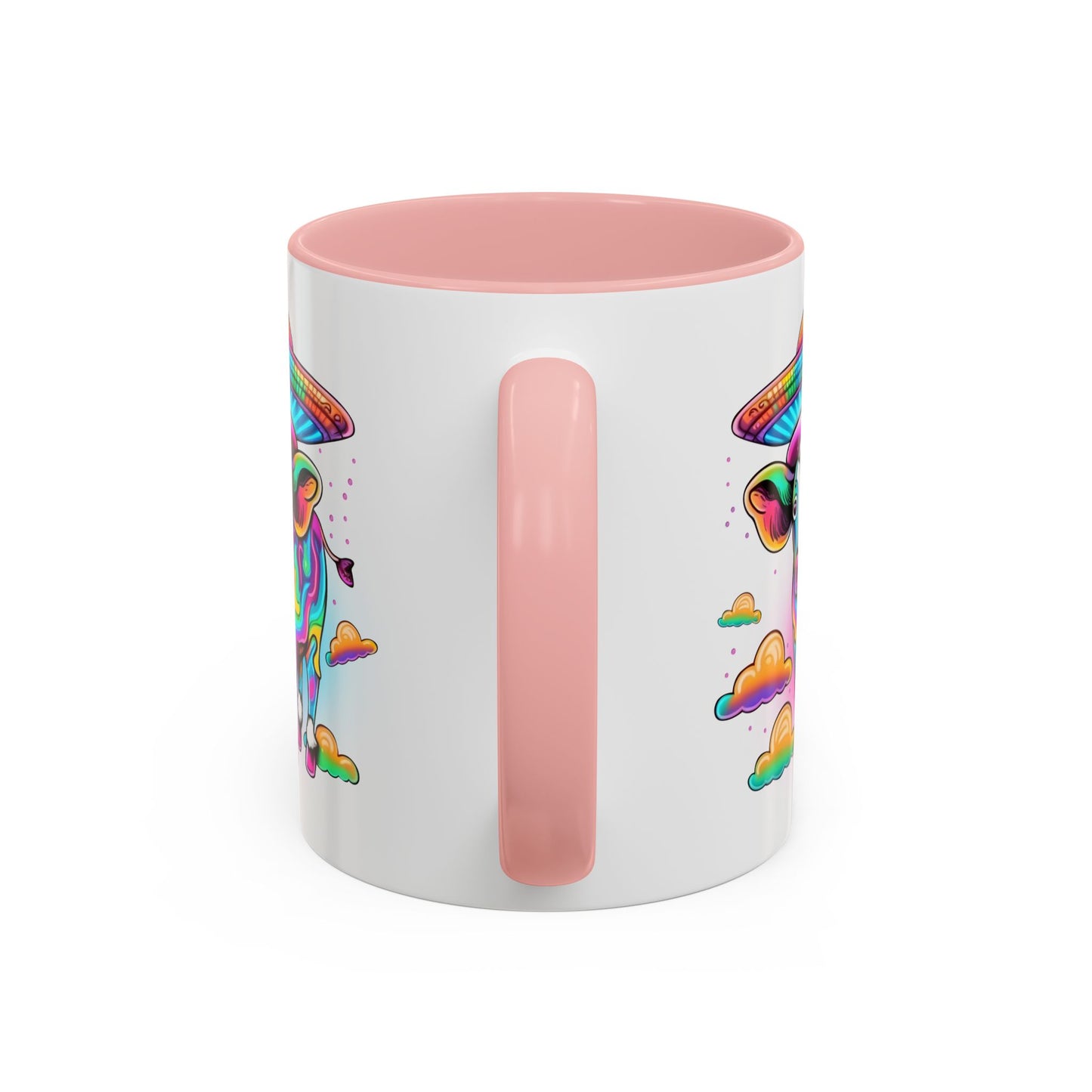 Alien Mug - Multicoloured Cow